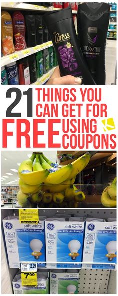 20 Things You Can Get for Free Using Coupons