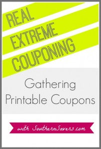 Real Extreme Couponing: Gathering Printable Coupons