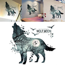 Load image into Gallery viewer, Forest Wolf Moon Sticker